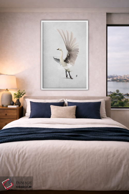 تابلو دکوراتیو دریاچه III اثر راب اسنو - D2W