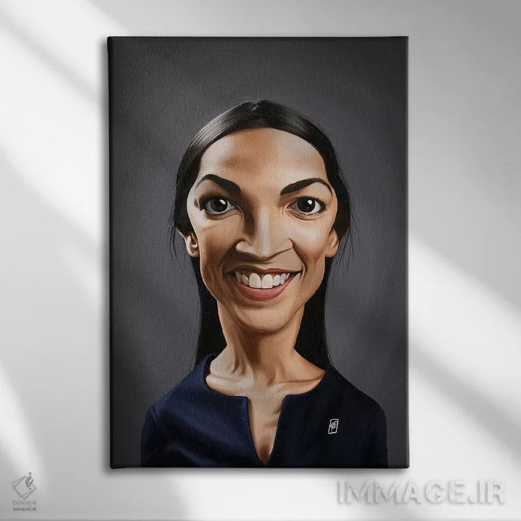 تابلو دکوراتیو الکساندریا اوکاسیو-کورتز اثر راب اسنو - نمای روبهرو روی دیوار