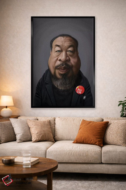 تابلو دکوراتیو آی وی وی اثر راب اسنو - D1B