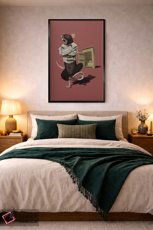 تابلو دکوراتیو مستراح III اثر راب اسنو - D4B