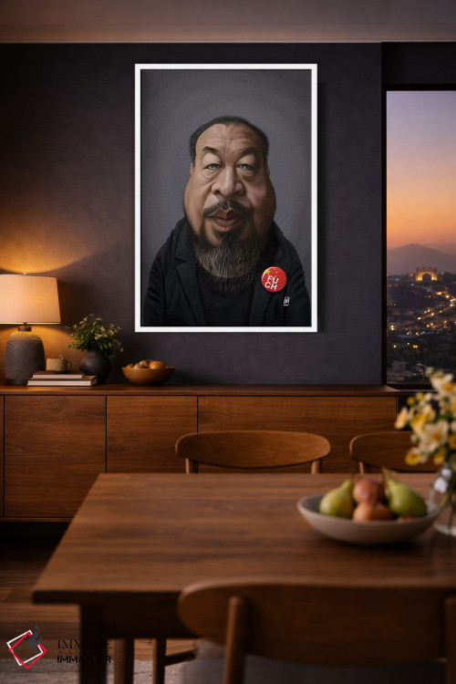 تابلو دکوراتیو آی وی وی اثر راب اسنو - D3W