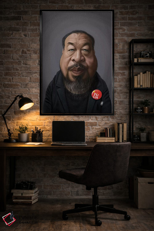 تابلو دکوراتیو آی وی وی اثر راب اسنو - D5B