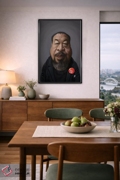 تابلو دکوراتیو آی وی وی اثر راب اسنو - D6B