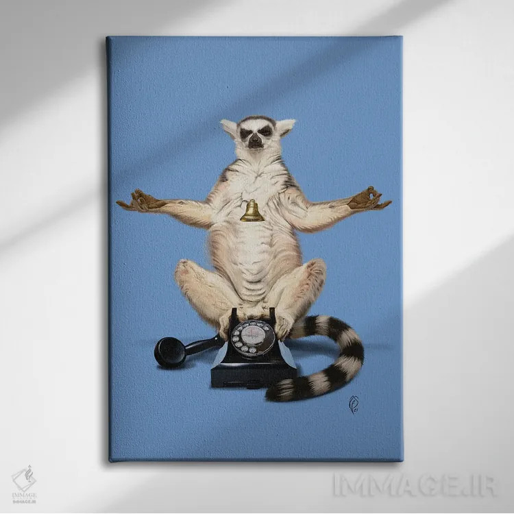 تابلو دکوراتیو حلقه اثر راب اسنو - نمای روبهرو روی دیوار