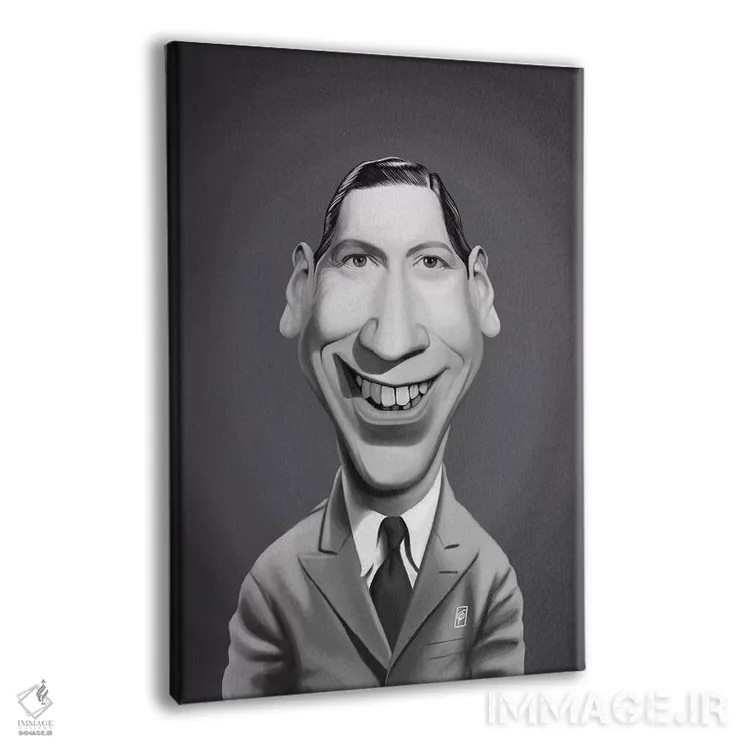 تابلو دکوراتیو جورج فرمبی اثر راب اسنو - نمای پرسپکتیو محصول