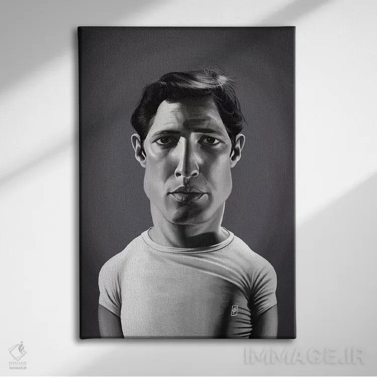 تابلو دکوراتیو مارلون براندو اثر راب اسنو - نمای روبهرو روی دیوار
