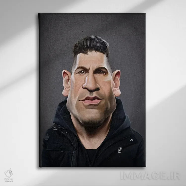 تابلو دکوراتیو جان برنتال اثر راب اسنو - نمای روبهرو روی دیوار