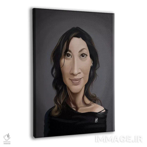 تابلو دکوراتیو میشل یئو اثر راب اسنو - نمای پرسپکتیو محصول