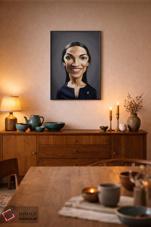 تابلو دکوراتیو الکساندریا اوکاسیو-کورتز اثر راب اسنو - D6B