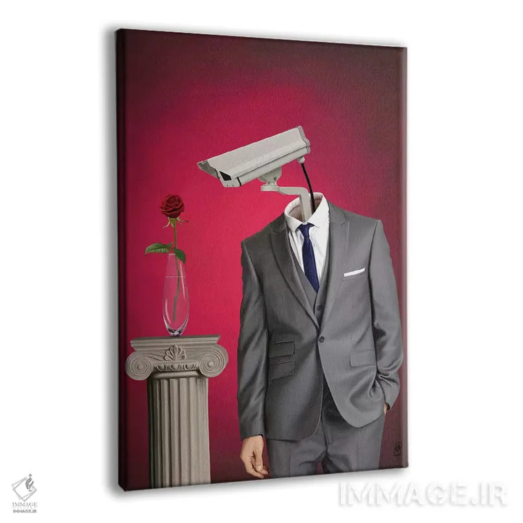 تابلو دکوراتیو پاپاراتزی اثر راب اسنو - نمای پرسپکتیو محصول