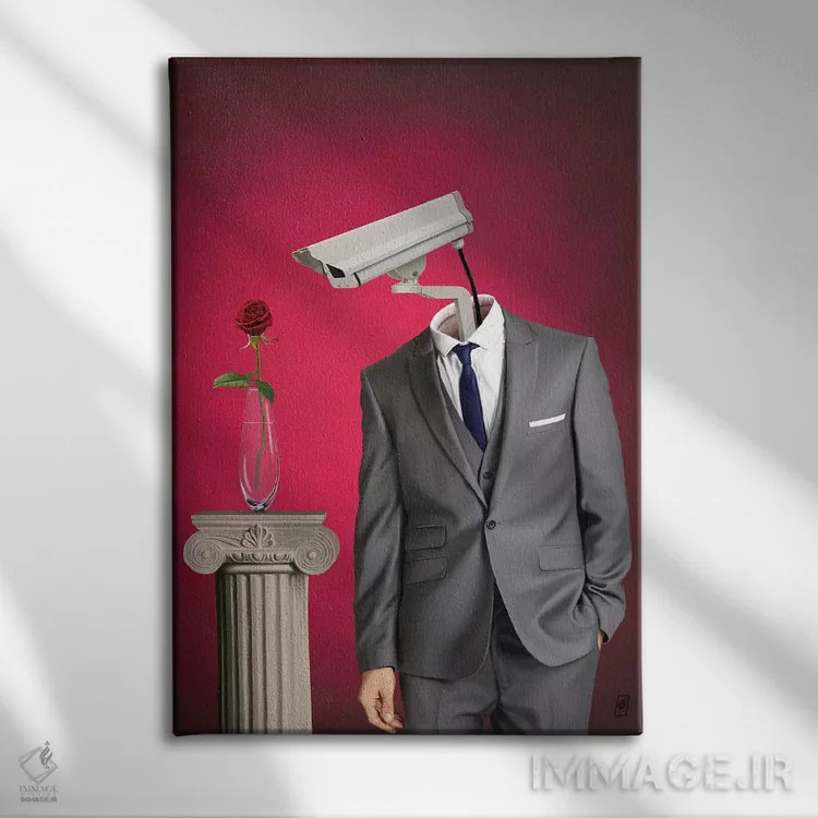 تابلو دکوراتیو پاپاراتزی اثر راب اسنو - نمای روبهرو روی دیوار