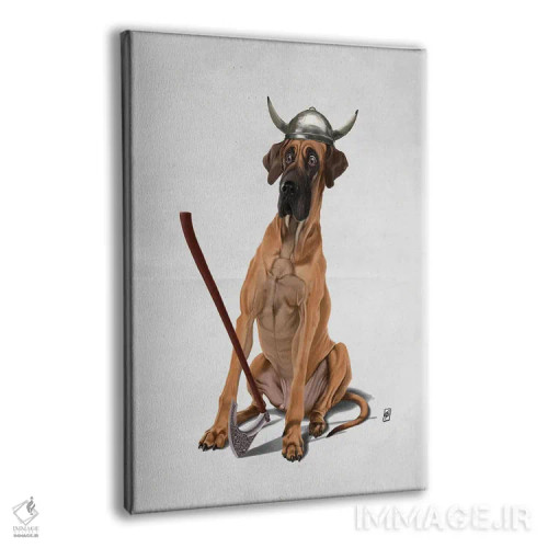 تابلو دکوراتیو عالی اثر راب اسنو - نمای پرسپکتیو محصول