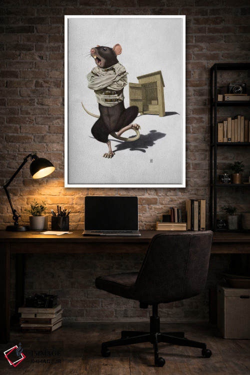 تابلو دکوراتیو مستراح II اثر راب اسنو - D6W