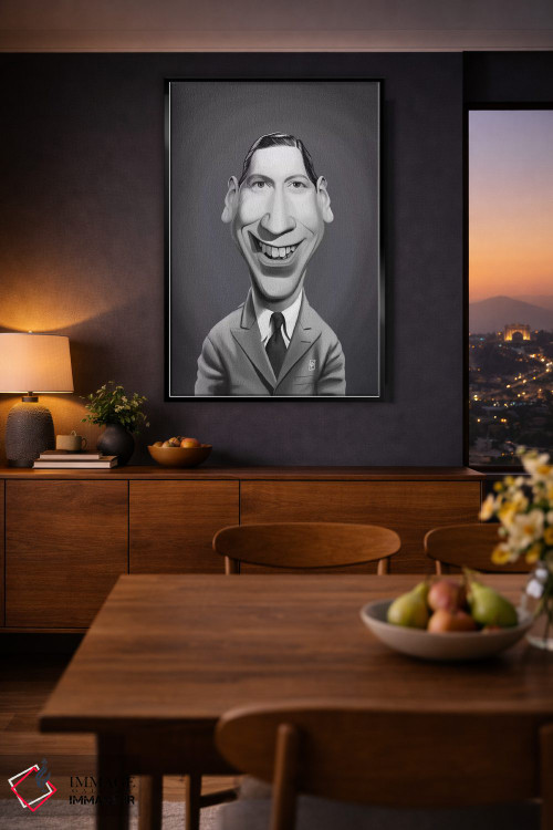 تابلو دکوراتیو جورج فرمبی اثر راب اسنو - D1B