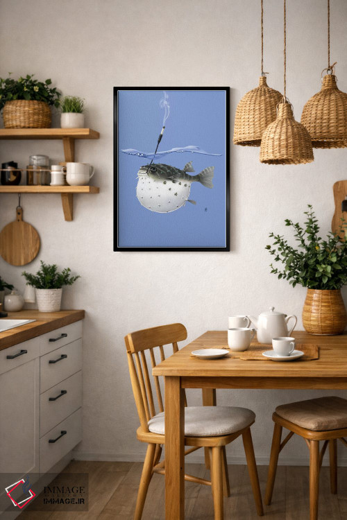 تابلو دکوراتیو بیرون برویم ۳ اثر راب اسنو - D6B