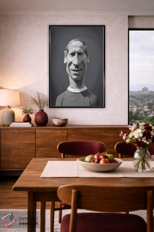 تابلو دکوراتیو بابی چارلتون اثر راب اسنو - D4B