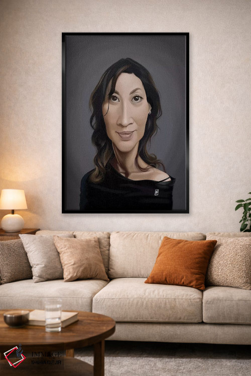 تابلو دکوراتیو میشل یئو اثر راب اسنو - D1B