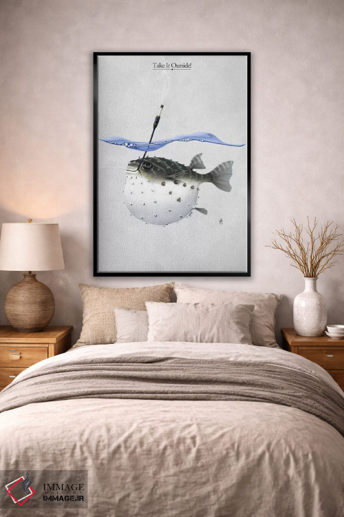 تابلو دکوراتیو بیرون برویم اثر راب اسنو - D2B