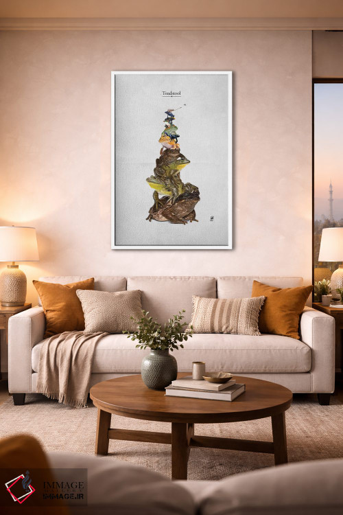 تابلو دکوراتیو قارچ زهرآلود اثر راب اسنو - D1W