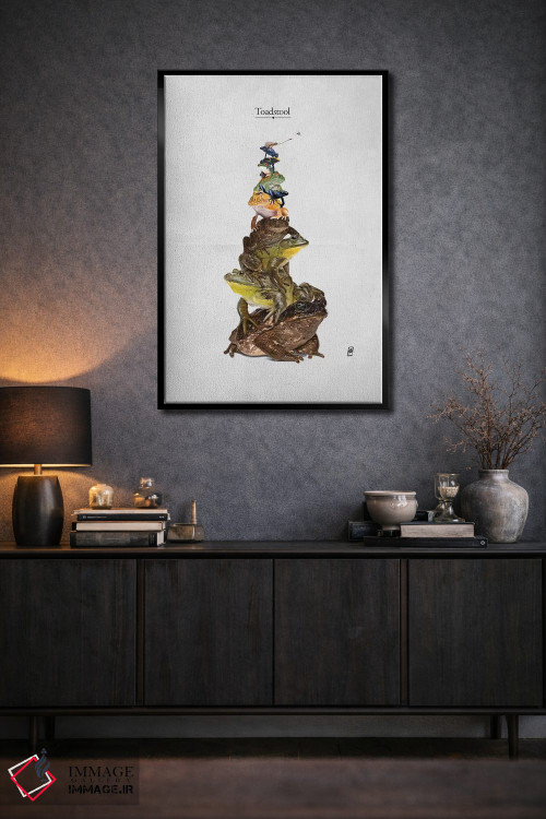 تابلو دکوراتیو قارچ زهرآلود اثر راب اسنو - D2B