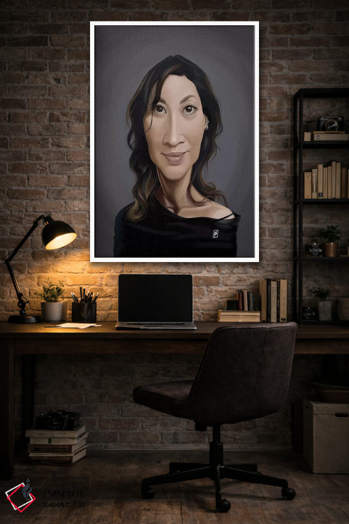 تابلو دکوراتیو میشل یئو اثر راب اسنو - D4W