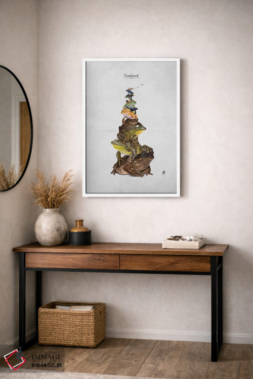 تابلو دکوراتیو قارچ زهرآلود اثر راب اسنو - D3W