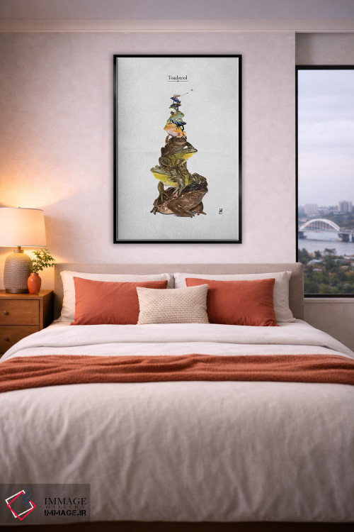 تابلو دکوراتیو قارچ زهرآلود اثر راب اسنو - D5B