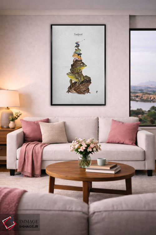تابلو دکوراتیو قارچ زهرآلود اثر راب اسنو - D4B