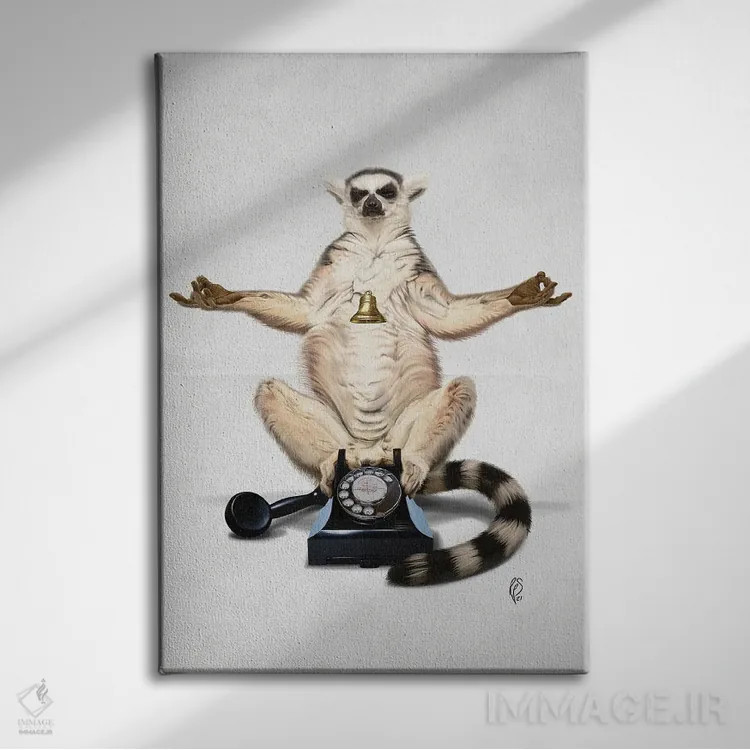 تابلو دکوراتیو حلقه اثر راب اسنو - نمای روبهرو روی دیوار