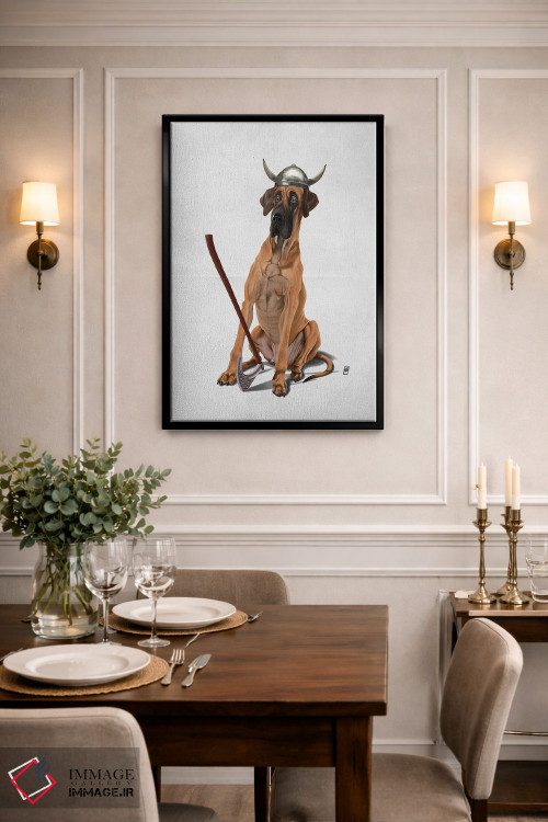 تابلو دکوراتیو عالی اثر راب اسنو - D1B