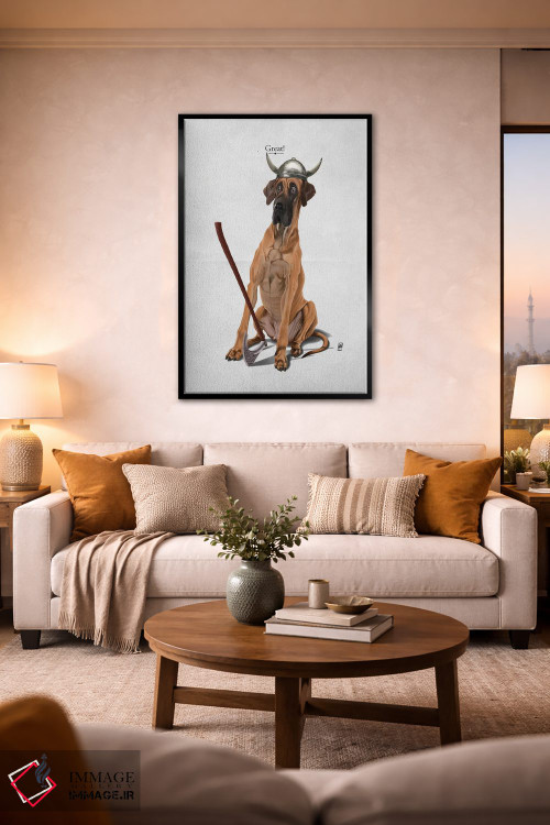 تابلو دکوراتیو عالی اثر راب اسنو - D3B