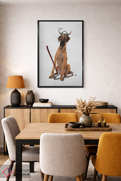 تابلو دکوراتیو عالی اثر راب اسنو - D5B