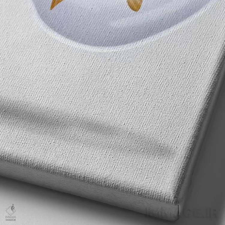 تابلو دکوراتیو نفس هوای تازه اثر راب اسنو - نمای نزدیک بافت بوم