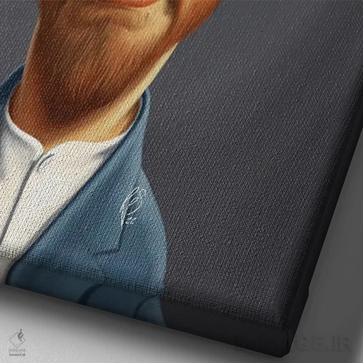 تابلو دکوراتیو ونسان ون گوگ اثر راب اسنو - نمای نزدیک بافت بوم