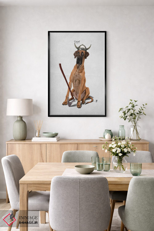 تابلو دکوراتیو عالی اثر راب اسنو - D6B