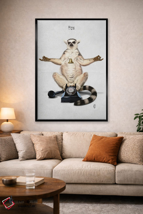 تابلو دکوراتیو حلقه اثر راب اسنو - D1B