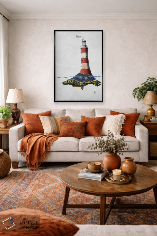 تابلو دکوراتیو امضا اثر راب اسنو - D3B