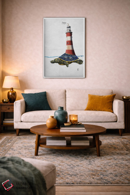 تابلو دکوراتیو امضا اثر راب اسنو - D2W