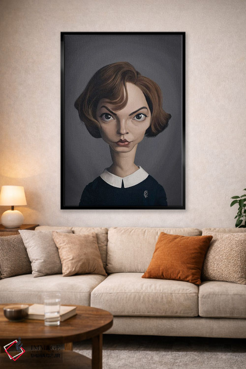 تابلو دکوراتیو آنیا تیلور جوی اثر راب اسنو - D2B