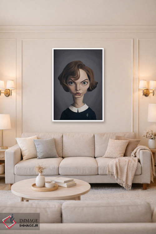 تابلو دکوراتیو آنیا تیلور جوی اثر راب اسنو - D3W