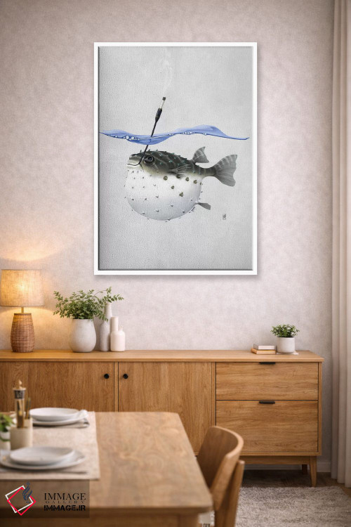 تابلو دکوراتیو بیرون برویم ۲ اثر راب اسنو - D3W