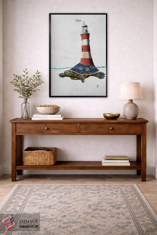 تابلو دکوراتیو امضا اثر راب اسنو - D4B