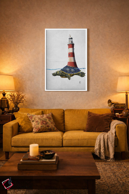 تابلو دکوراتیو امضا اثر راب اسنو - D2W