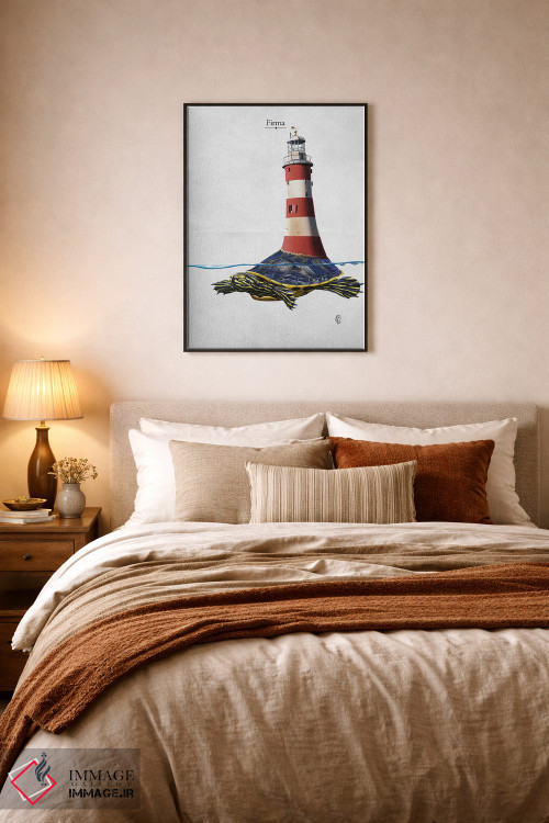 تابلو دکوراتیو امضا اثر راب اسنو - D6B