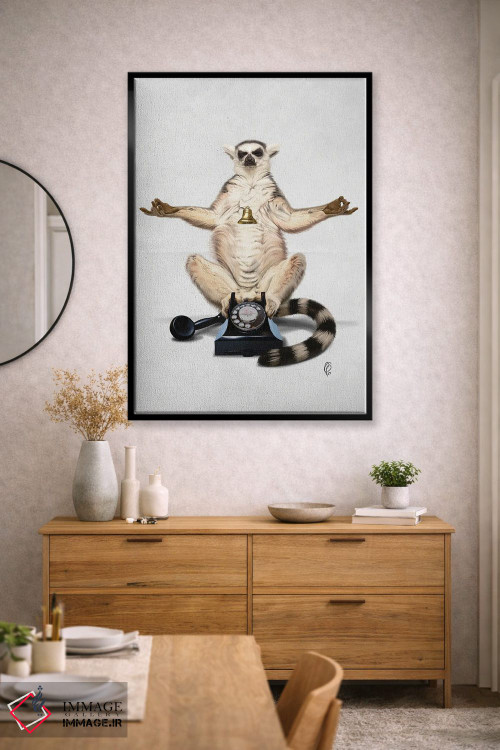 تابلو دکوراتیو حلقه اثر راب اسنو - D1B