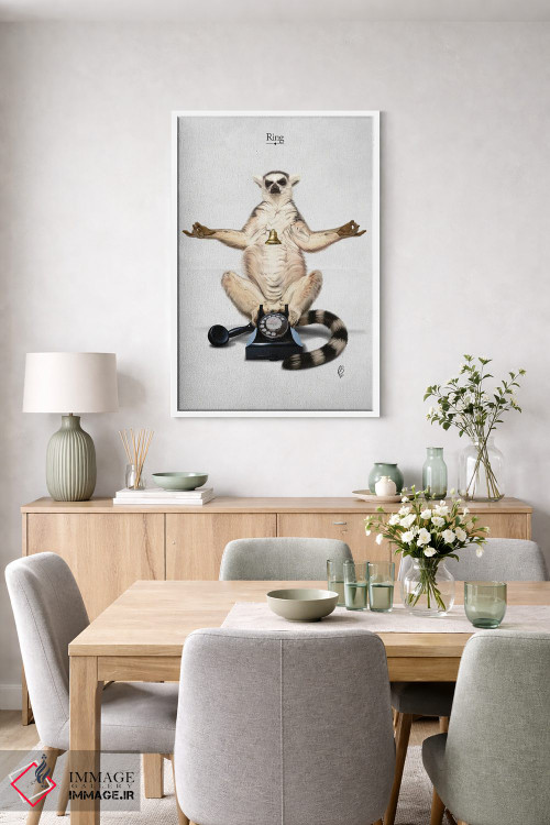 تابلو دکوراتیو حلقه اثر راب اسنو - D6W