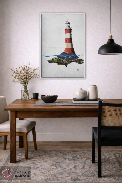 تابلو دکوراتیو امضا اثر راب اسنو - D4W