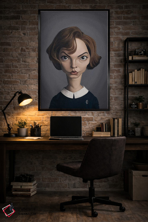 تابلو دکوراتیو آنیا تیلور جوی اثر راب اسنو - D5B