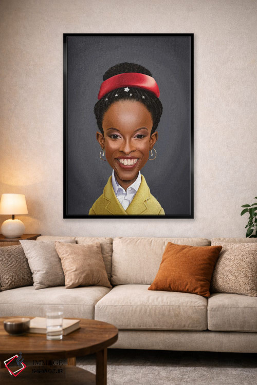 تابلو دکوراتیو آماندا گورمن اثر راب اسنو - D1B