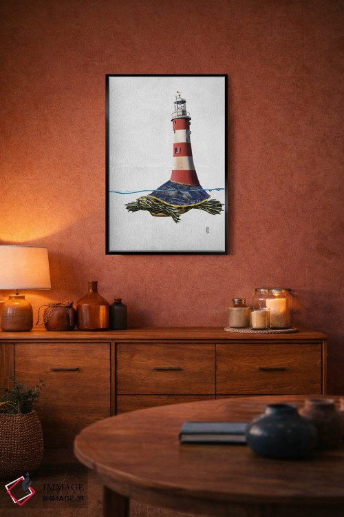 تابلو دکوراتیو امضا اثر راب اسنو - D6B